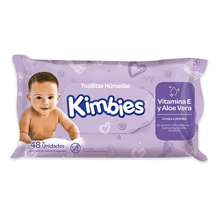 Kimbies Toallitas Húmedas Para Bebés Paquete 48 Unidades