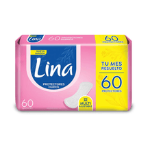 Protectores Diarios Lina 60 Unidades
