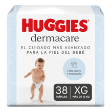 Pañales Huggies Dermacare Talle Xg De 12 A 15 Kg 38 Unidades