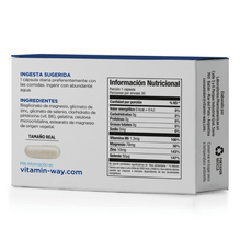 Minerales Quelatados Vitaminas Vitamin Way 30 Cápsulas