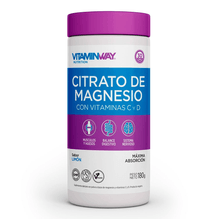 Citrato De Magnesio 400 Vitamin Way 180g Limón