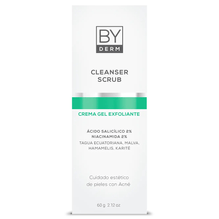 By Derm Cleanser Scrub Crema Gel Exfoliante Facial 60g
