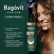 Bagovit Shampoo Plasma Vegetal Regenerador Capilar