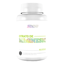 Citrato De Magnesio 500mg Star Nutrition 60 Cápsulas
