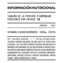 Vitamina C Star Nutrition 60 Cápsulas