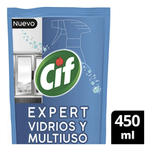 Limpiador Vidrios Y Multiuso Cif Expert 450ml Doypack