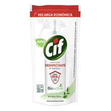 Limpiador Desinfectante Superficies Cif Bioactive 380ml Rto
