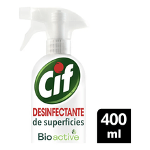 Limpiador Desinfectante De Superficies Cif Bioactive 400ml