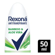 Antitranspirante Rexona Woman Bamboo Y Aloe Vera Rollon 50ml