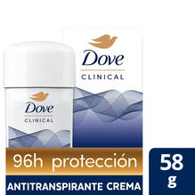 Desodorante Dove Clinical Femenino Soft Solid Barra 58g