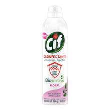 Aerosol Desinfectante Ambientes Y Superficies Cif Floral 260g