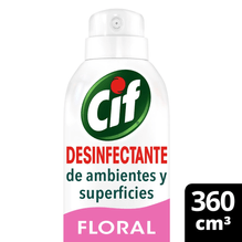 Aerosol Desinfectante Ambientes Y Superficies Cif Floral 260g