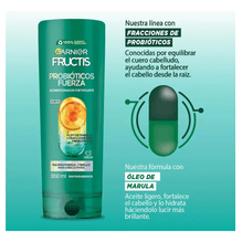 Acondicionador Garnier Fructis Probióticos Fuerza 350ml