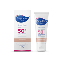Crema Facial Panaderm Face Fps50+ Color Tono Medio 50g