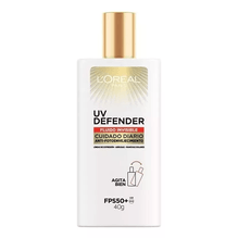 Protector Solar L'Oreal Paris Uv Defender Fluido Invisible FPS50+