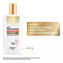 Protector Solar L'Oreal Paris Uv Defender Fluido Invisible FPS50+