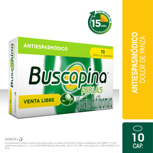 Buscapina Perlas Antiespasmódico 10 unidades