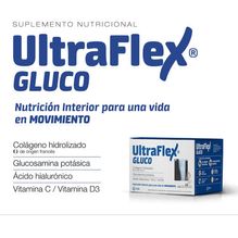 Ultraflex Gluco Colágeno Glucosamina Ac. Hialurónico 15 Sob.