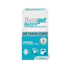 Floragut B420 Metabolismo Probiótico 30 Cápsulas