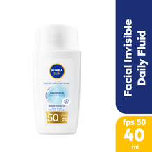 Protector Solar Facial Nivea Sun Fluido Fps 50+ 40ml