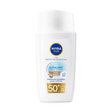 Nivea Sun Ultra Light Daily Fluid Tono Medio Fps 50+ X 40 Ml