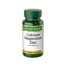 Nature's Bounty Calcio Magnesio Zinc 100 Comprimidos