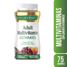 Nature's Bounty Adult Multivitamin Vitaminas 75 Gomitas