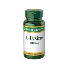 Nature's Bounty L-lisina 1000mg 60 Comprimidos