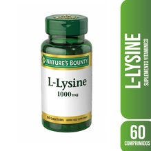 Nature's Bounty L-lisina 1000mg 60 Comprimidos
