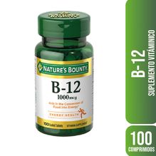Nature's Bounty Vitamina B-12 1000ug 100 Comprimidos