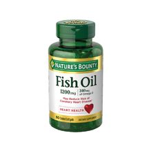 Nature's Bounty Fish Oil Aceite De Pescado 60 Cápsulas