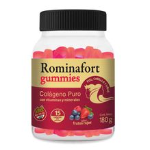 Rominafort Gummies Colágeno Puro-piel Uñas Y Cabello 180g