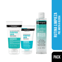 Pack Rutina Limpieza Completa Purified Skin Neutrogena