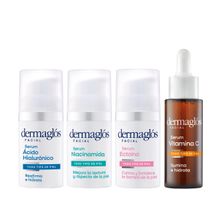 Kit Facial Dermaglós Serums Completo