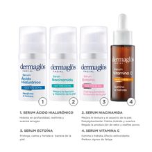 Kit Facial Dermaglós Serums Completo