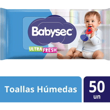 Toallitas Húmedas Babysec Ultra Fresh 50 Unidades