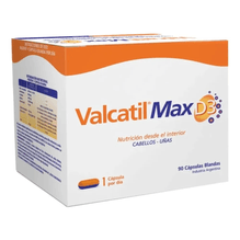 Suplemento Valcatil Max D3 Cabello Y Uñas 90 Capsulas