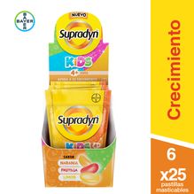 Supradyn Kids Suplemento Dietario para niños a base de Vitaminas x6 Sachets