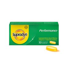 Supradyn Performance Suplemento Vitaminas Magnesio 30 Comp.