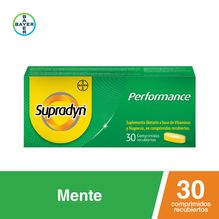 Supradyn Performance Suplemento Vitaminas Magnesio 30 Comp.