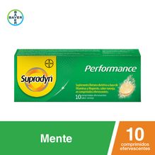 Supradyn Performance Suplemento Vitamina Magnesio10 Eferv