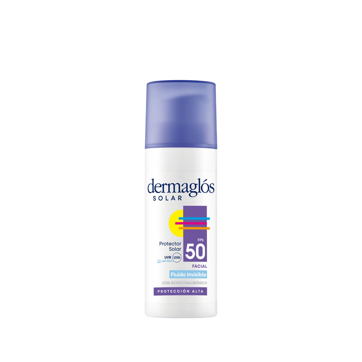 Dermaglos Solar Facial F50 Fluido Color emulsión