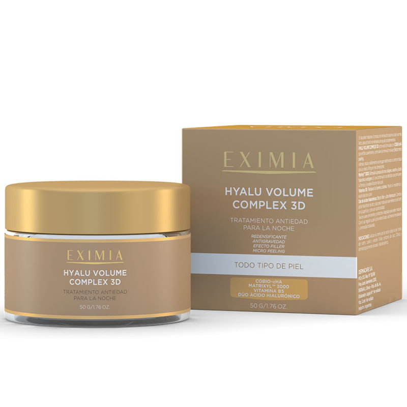 Eximia Hyalu Volume Complex 3d Crema De Noche Anti Edad 50gr-1743776157312