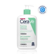 Gel Limpiador Espumoso CeraVe con Niacinamida 473 ml