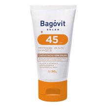 Bagóvit Protector Solar Facial Con Color Fps 45 50g