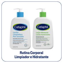 Combo Cetaphil Rutina Corporal Para Piel Normal