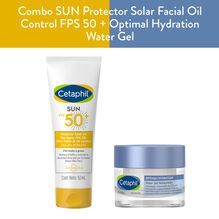 Combo Cetaphil P Solar Oil Control + Optimal Hydration Gel