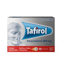 Tafirol 500mg x 10 Comprimidos