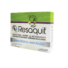 Resaquit Analgésico Antiácido Resaca 4 comprimidos bicapa