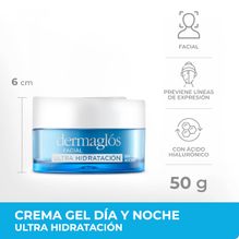 Dermaglos Facial Ultra Hidratación Crema Gel Día Y Noche 50g